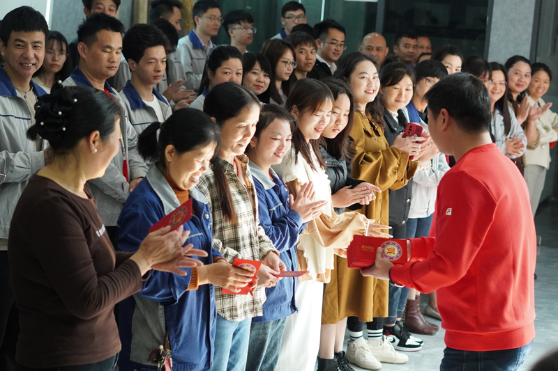 西格傳動2024年2月18日復工大吉，領取開年紅包，共啟新征程(圖2)